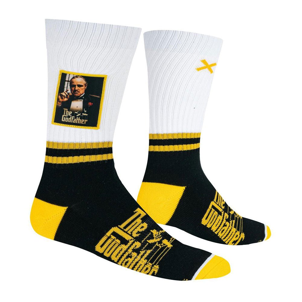 GODFATHER ゴッドファーザー (GODFATHER 3 公開35周年 ) - Mens Crew Sideways / ワッペン付き / OddSox(ブランド) / ソックス / メンズ - PGS